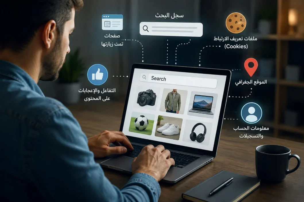 image about كيف تعرف المواقع ما الذي تبحث عنه وما الذي تهتم به؟