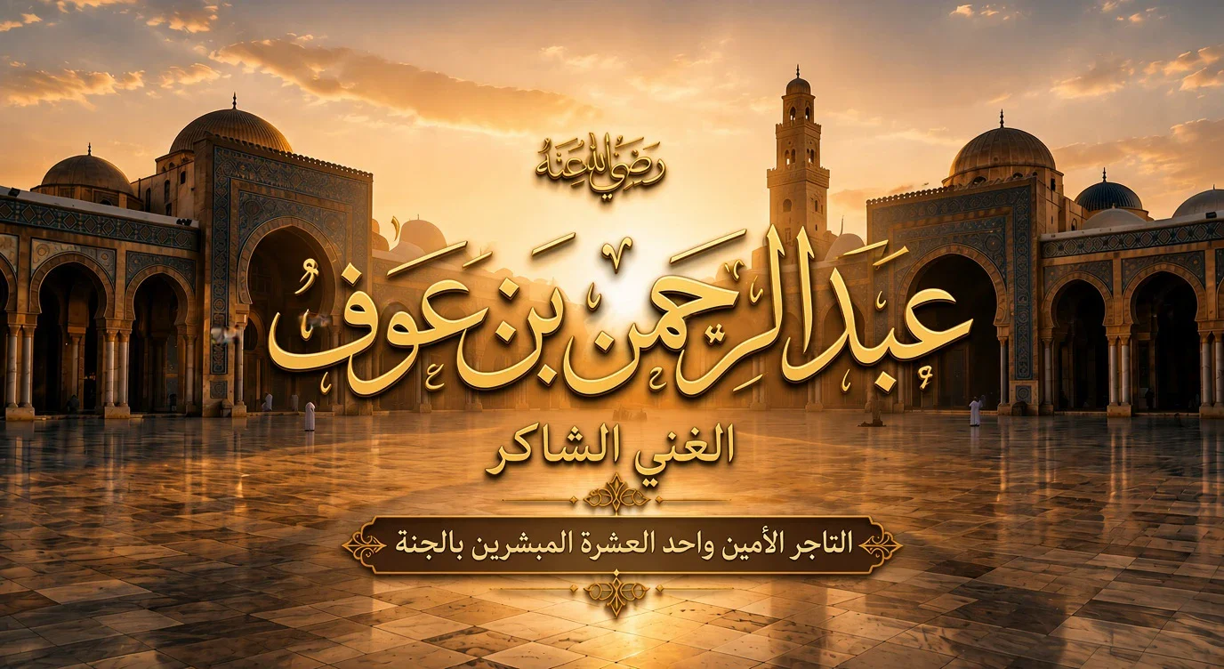image about عبد الرحمن بن عوف رضي الله عنه.. من الهجرة بلا مال إلى واحد من أعظم أثرياء الصحابة