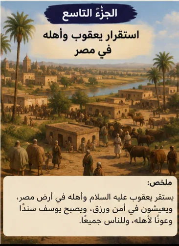 image about  # الجزء التاسع  — استقرار يوسف واهلة ف مصر