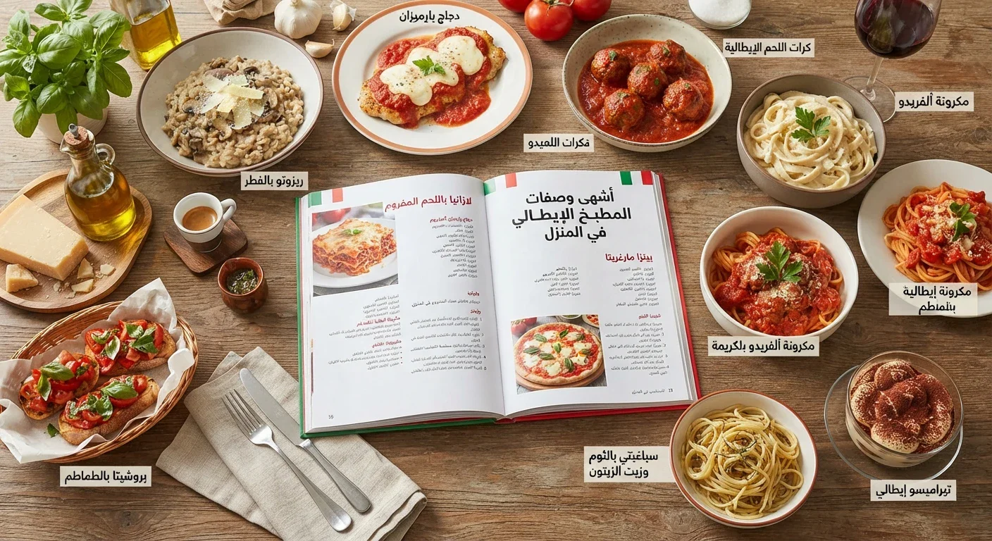 image about # أشهى وصفات الأكلات الإيطالية في المنزل