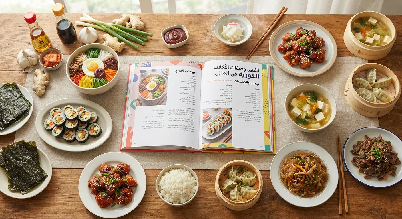 image about # أشهى وصفات الأكلات الكورية في المنزل