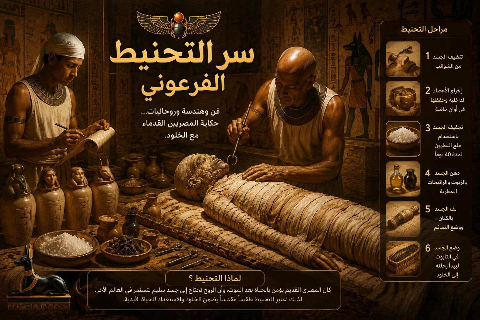 image about سر التحنيط الفرعوني