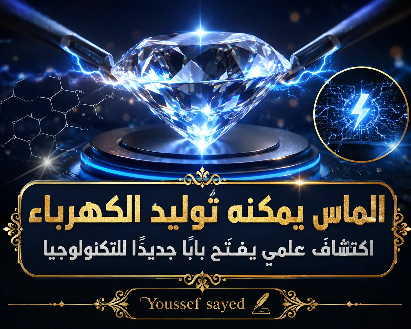 image about 💎 الماس يمكنه توليد الكهرباء.. اكتشاف علمي يفتح بابًا جديدًا للتكنولوجيا