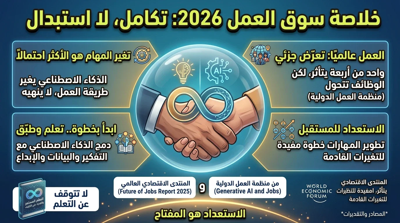image about 7 مهارات مطلوبة في سوق العمل بسبب الذكاء الاصطناعي في 2026