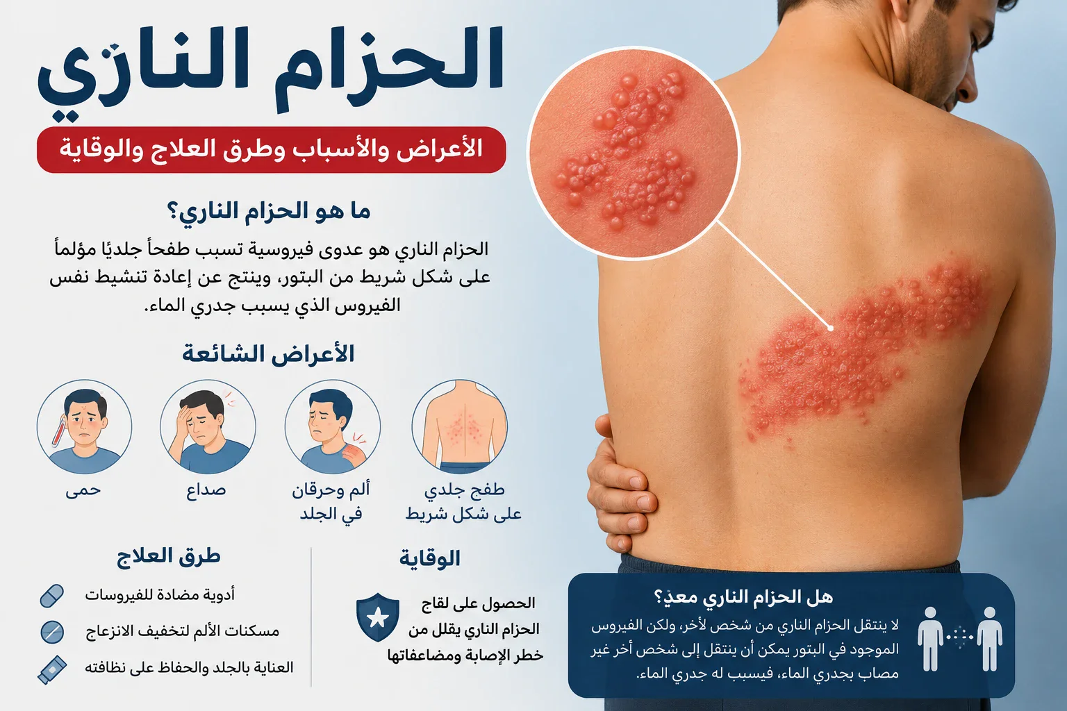 image about الحزام الناري :الأعراض و الأسباب و العلاج و الوقاية 