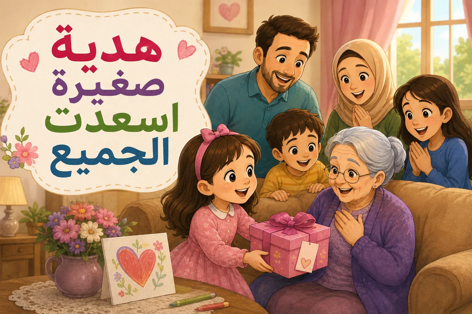 image about 🎁 هدية صغيرة أسعدت الجميع
