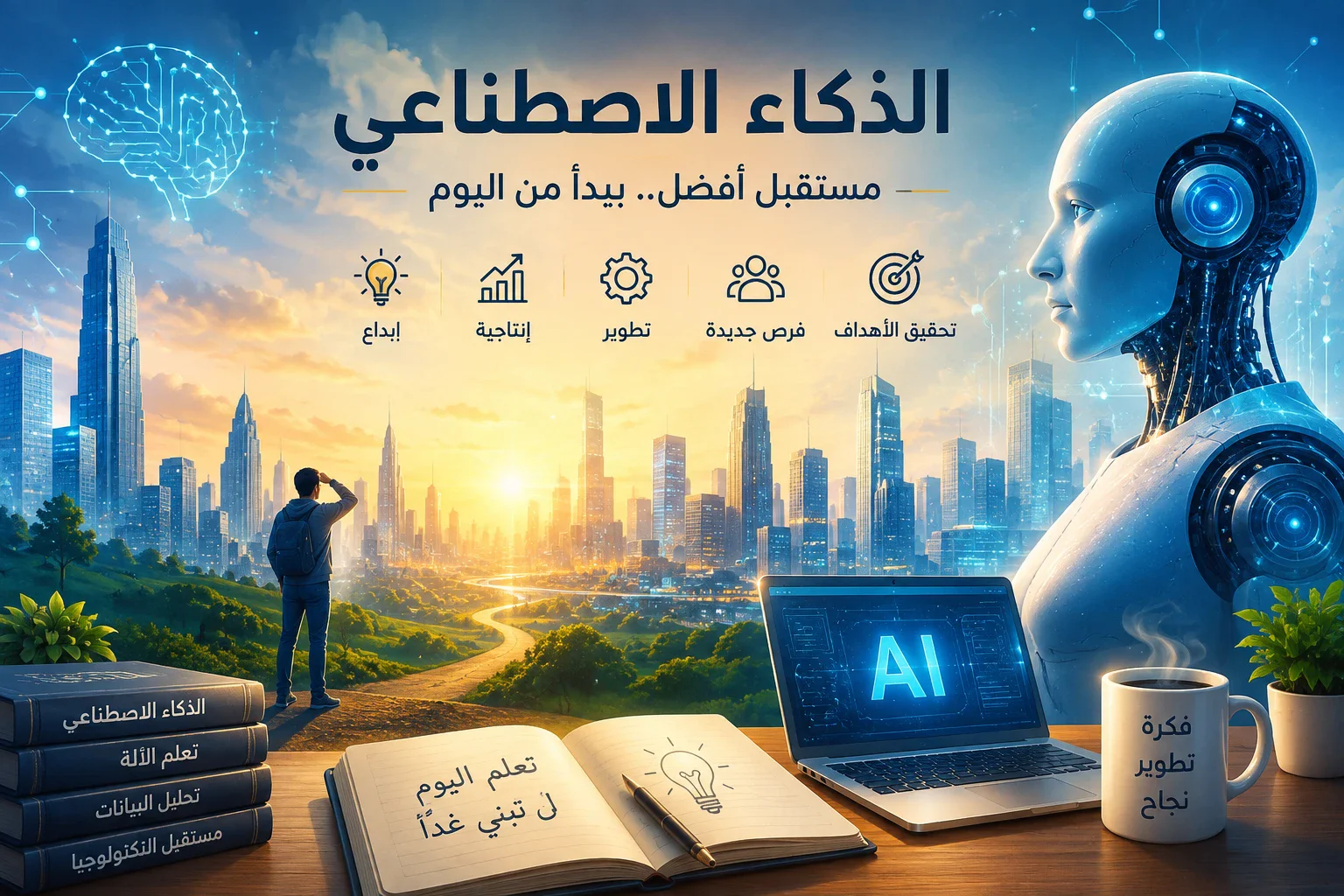image about كيف يغيّر الذكاء الاصطناعي عالم الأعمال؟ مستقبل الفرص والوظائف يبدأ الآن
