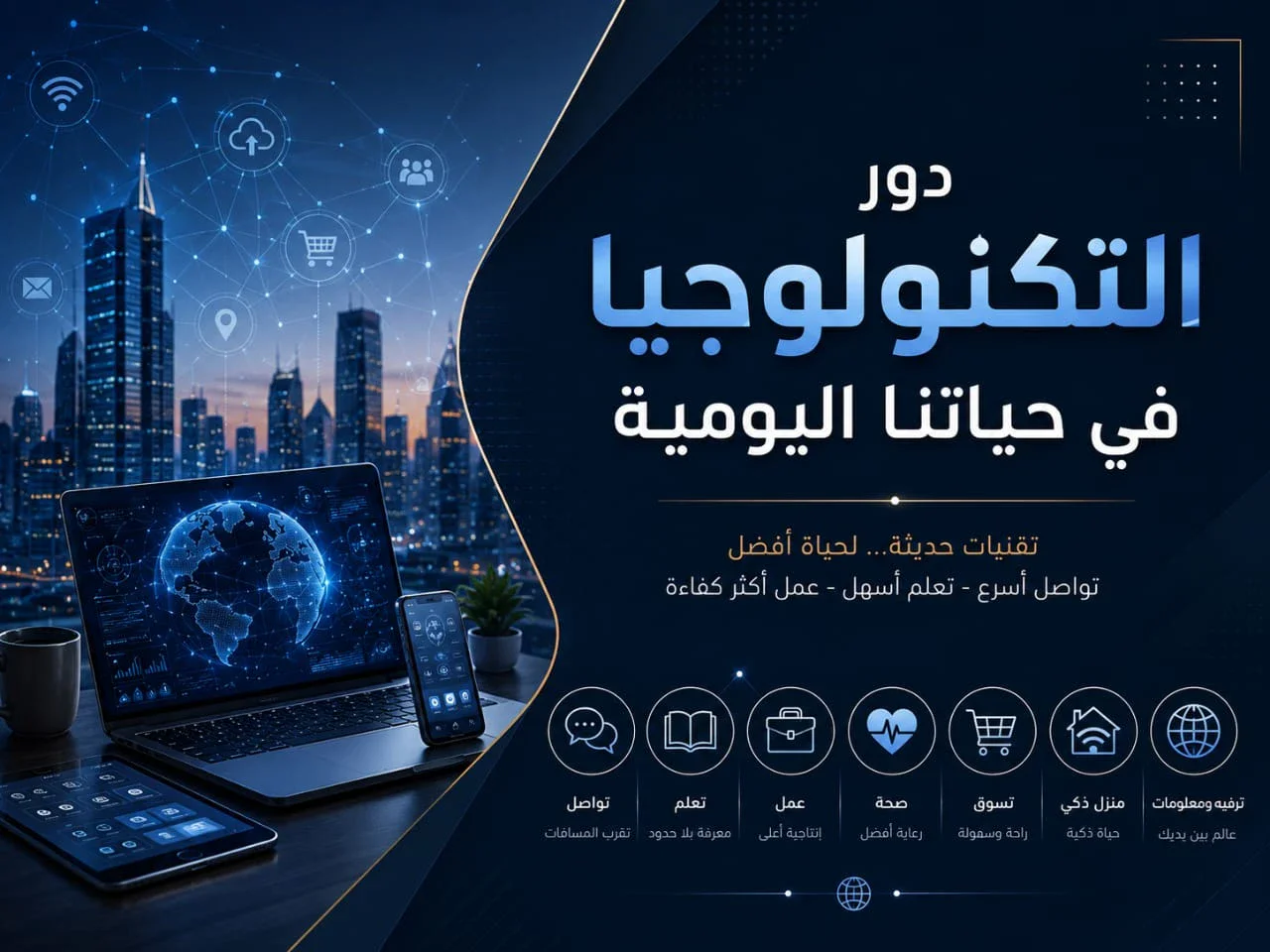 image about دور التكنولوجيا في حياتنا اليومية: نحو مستقبل أكثر تطورًا وابتكارًا