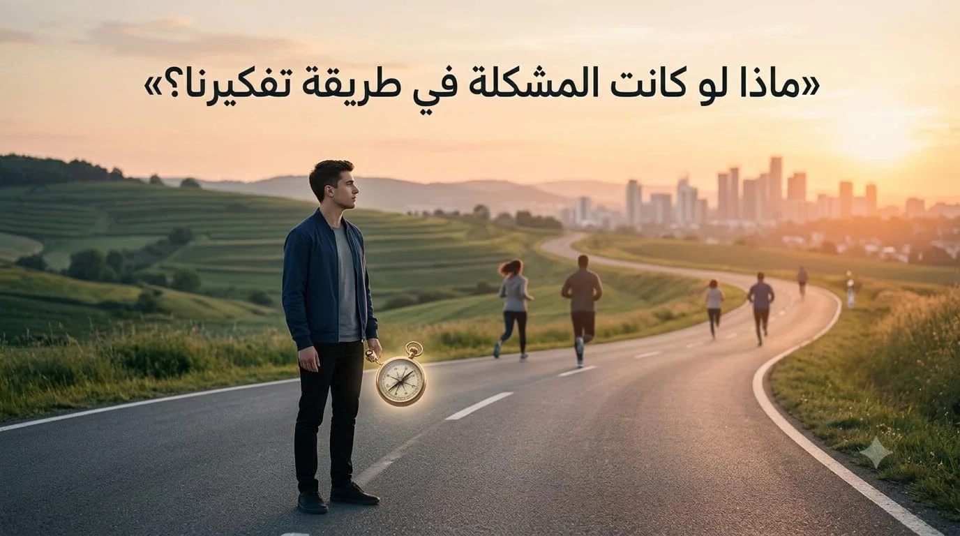 image about ماذا لو كانت المشكلة فى طريقة تفكيرنا