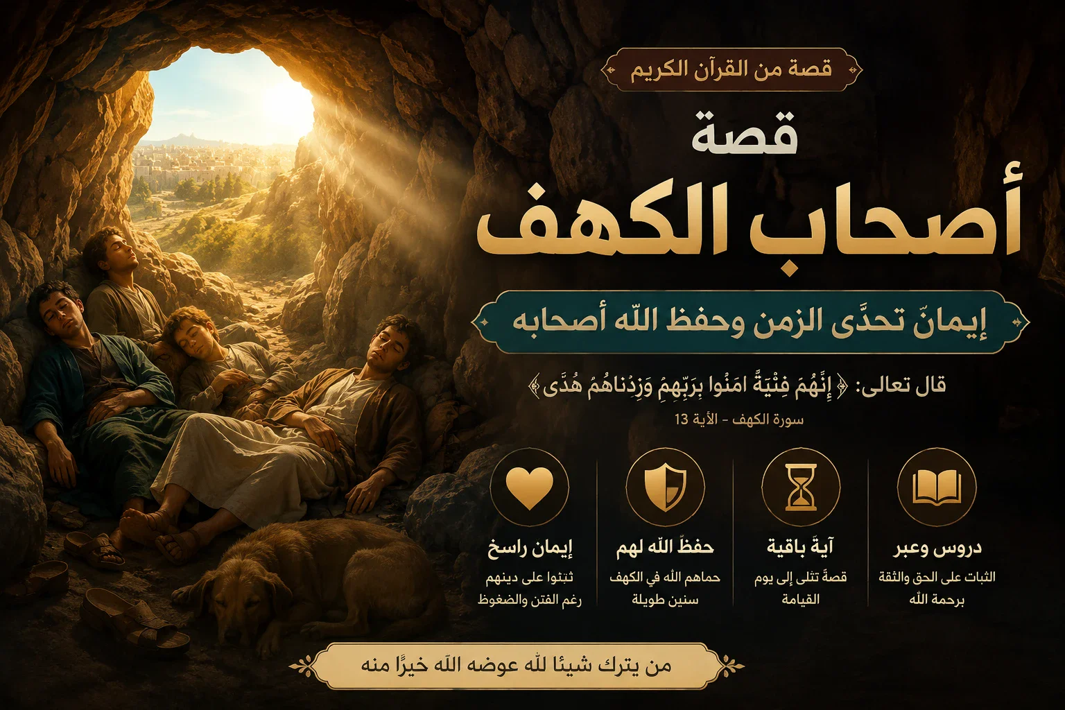 image about قصة أصحاب الكهف: حين انتصر الإيمان على الخوف وأظهر