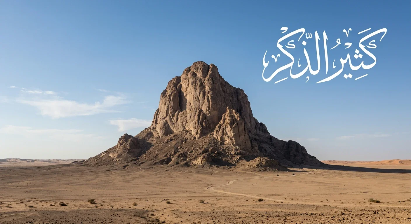 image about رسول الله قدوة في عبادته