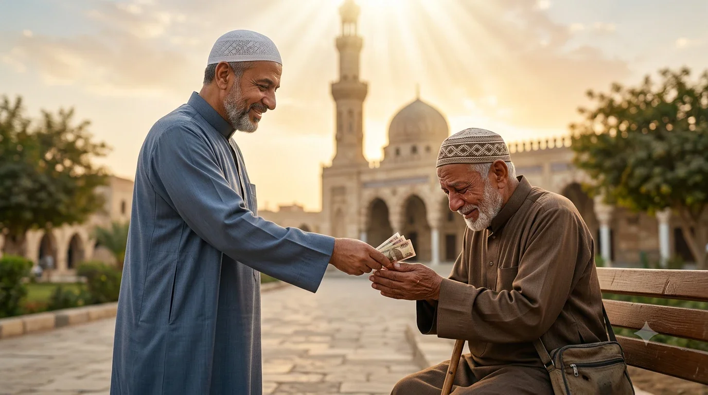 image about الصدقة.. باب من أبواب الخير والرحمة.