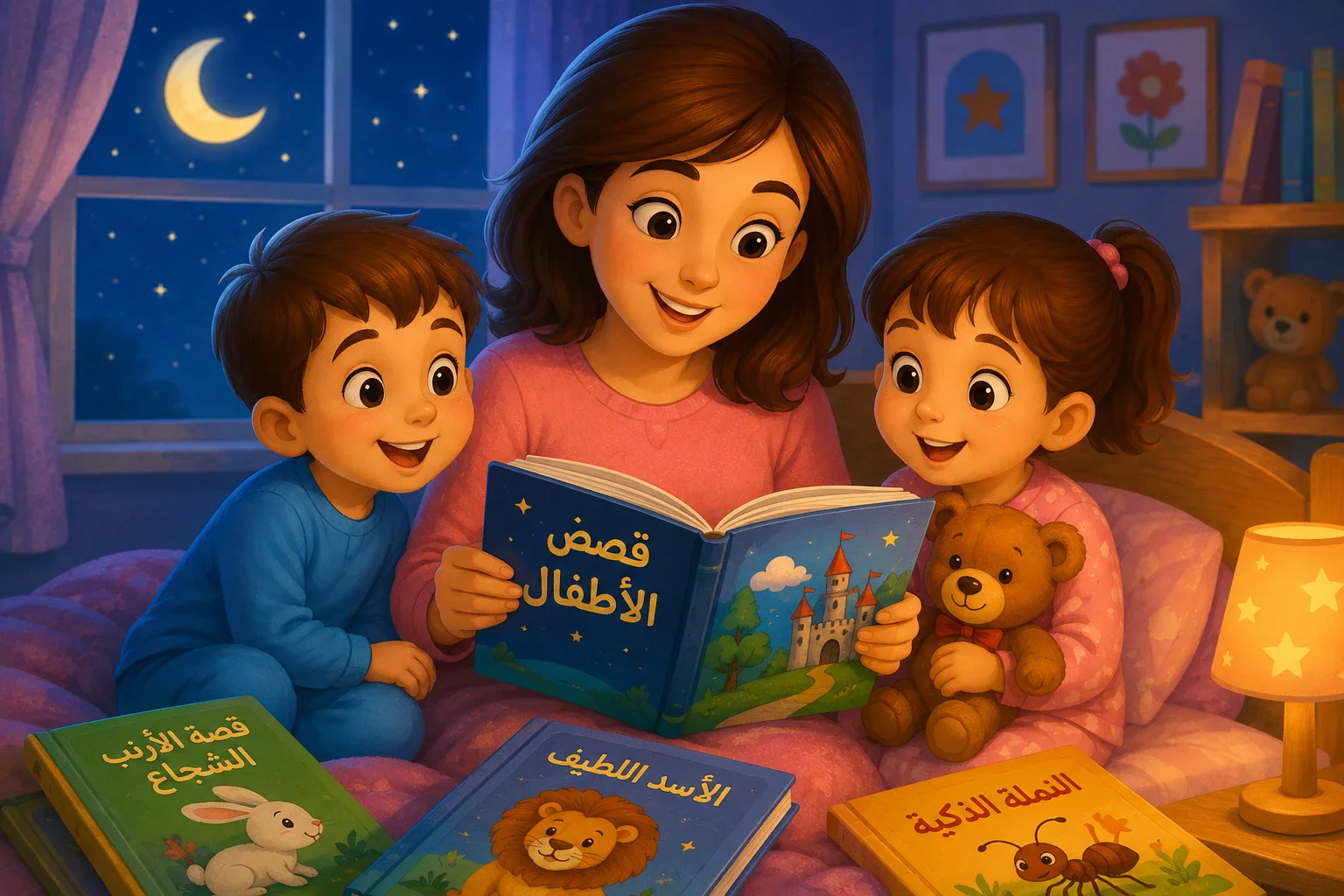 image about قصص الأطفال الهادفة وأهميتها في تنمية شخصية الطفل