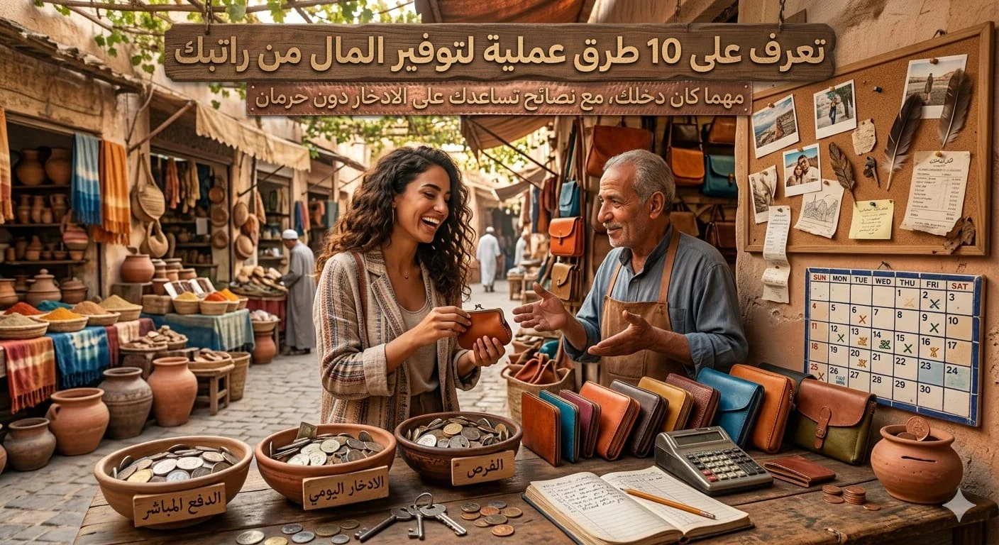 image about كيف توفر من راتبك مهما كان دخلك؟ 10 طرق عملية