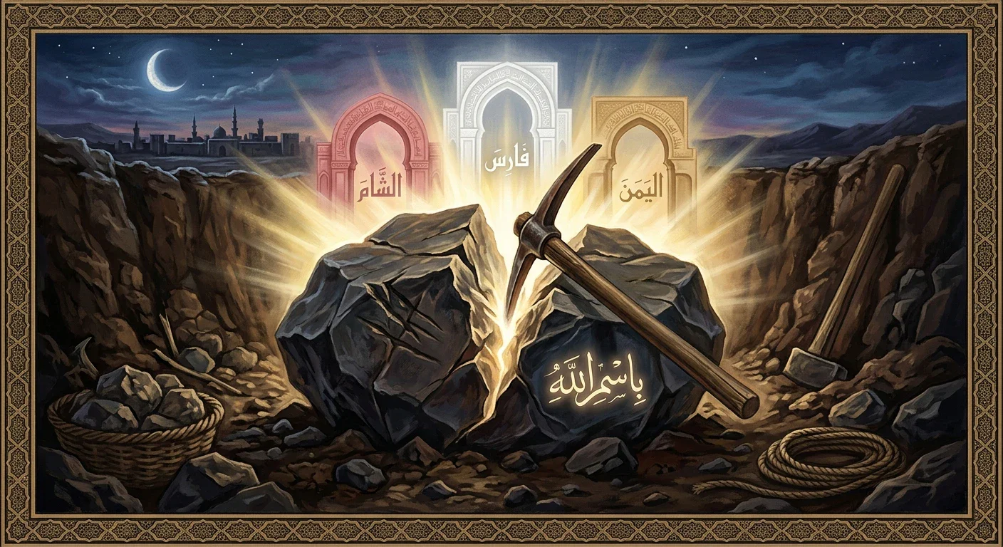 image about رسول الله صلى الله عليه وسلم مع العمل والسعي