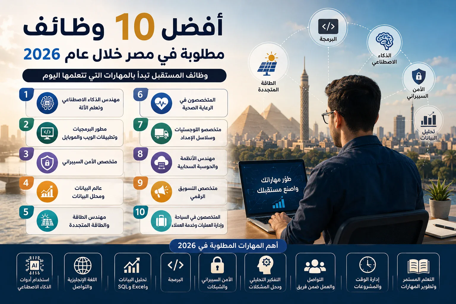 image about  10 مجالات وظيفية واعدة في مصر خلال السنوات المقبلة