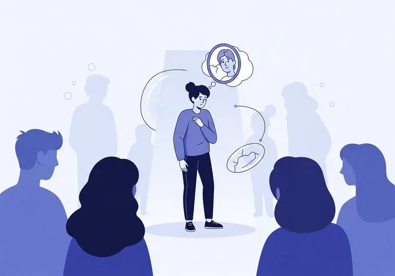 image about لماذا نخاف من مواجهة الناس؟ فهم الخوف والقلق الاجتماعي