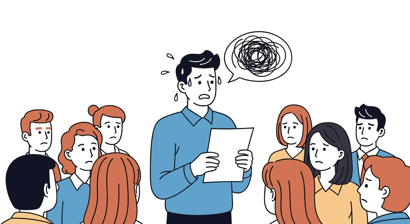 image about لماذا نخاف من مواجهة الناس؟ فهم الخوف والقلق الاجتماعي