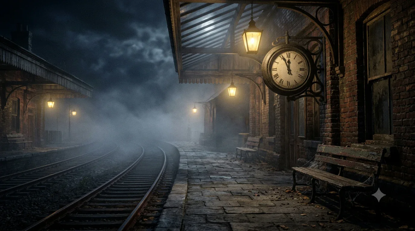 image about آخر قطار إلى المحطة المهجورة