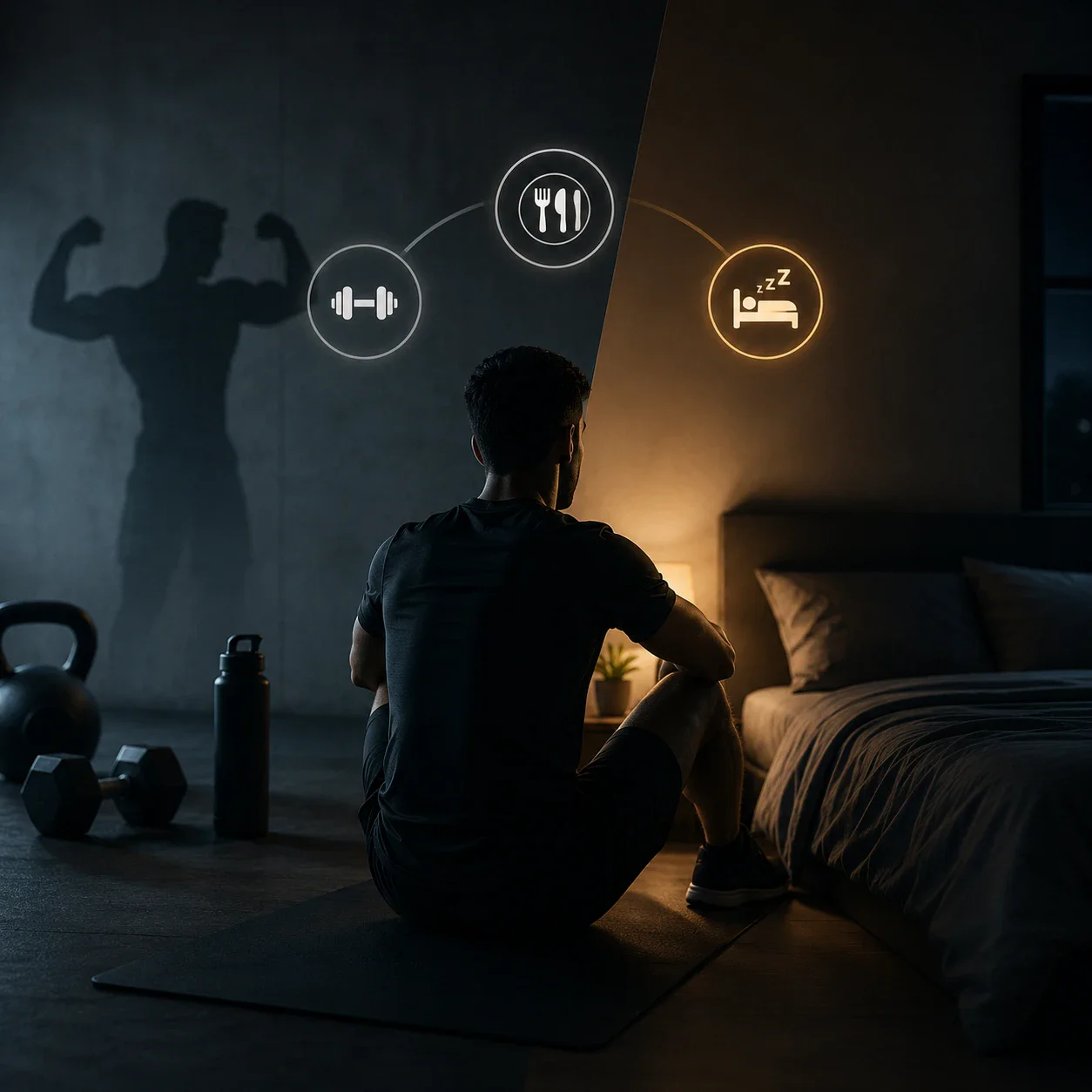 image about 😴 بتتمرن وبتاكل كويس… بس بتنام كويس؟ 💪
