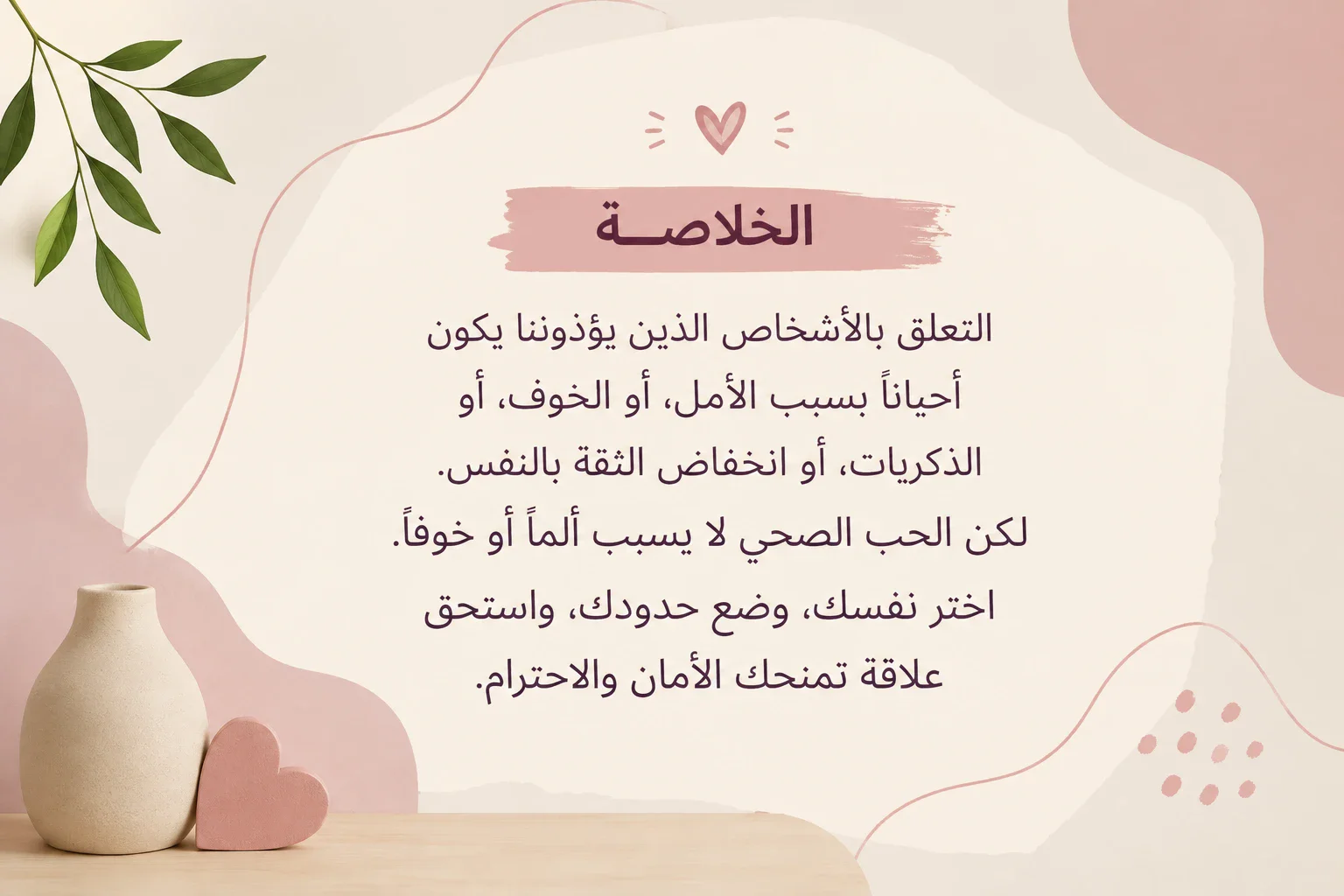 image about 💔لماذا نتعلق بالأشخاص الذين يؤذوننا؟