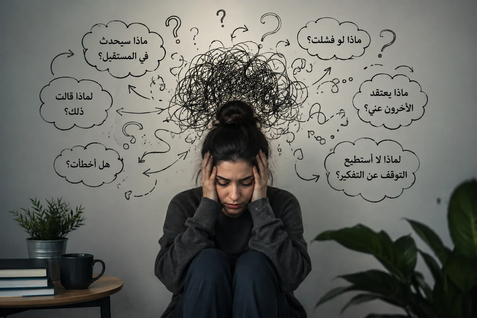 image about التفكير الزائد: عندما لا يتوقف عقلك عن التفكير