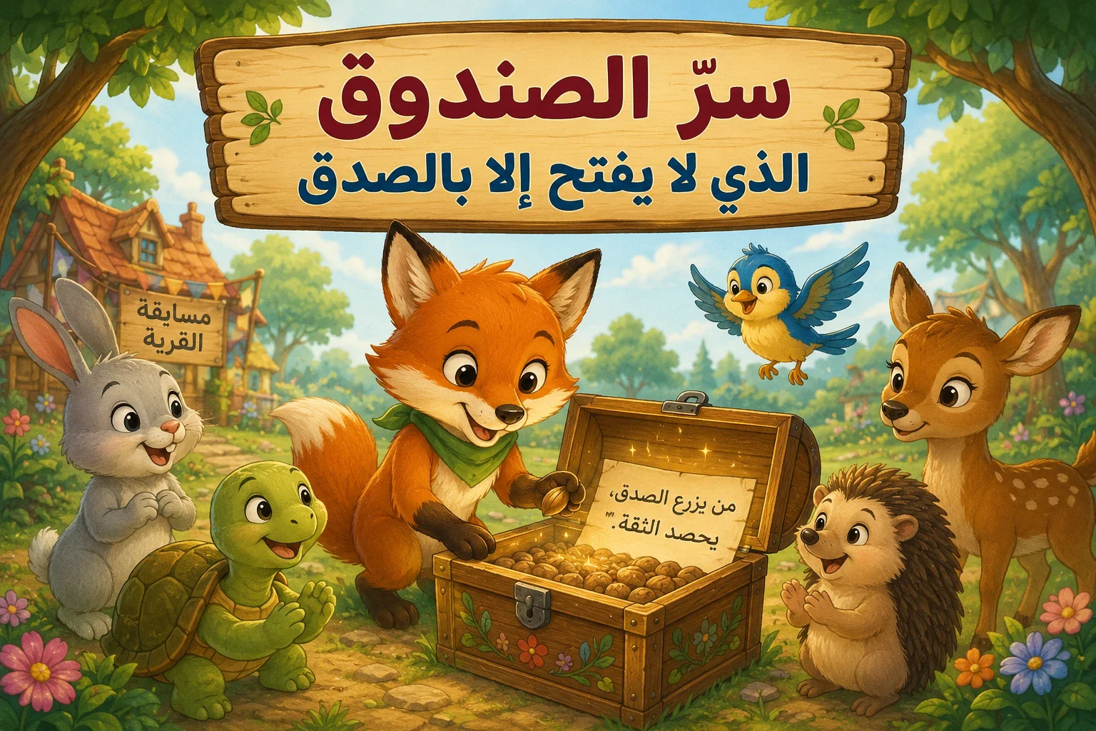 image about سر الصندوق الذي لا يفتح إلا بالصدق
