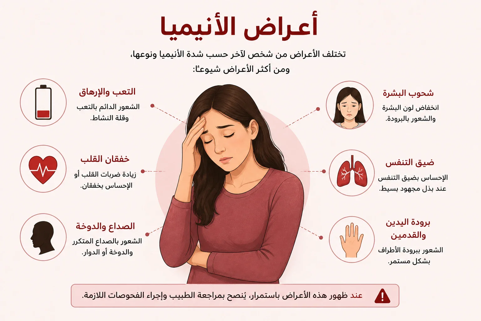 image about فقر الدم الأنيميا: أسباب خفية وراء التعب والدوخة