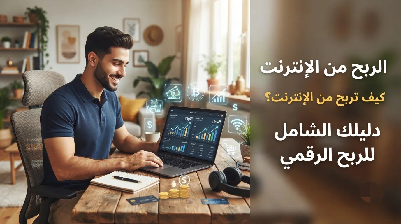 image about الربح من الإنترنت: كيف تبدأ من الصفر وتحقق أول دخل لك؟