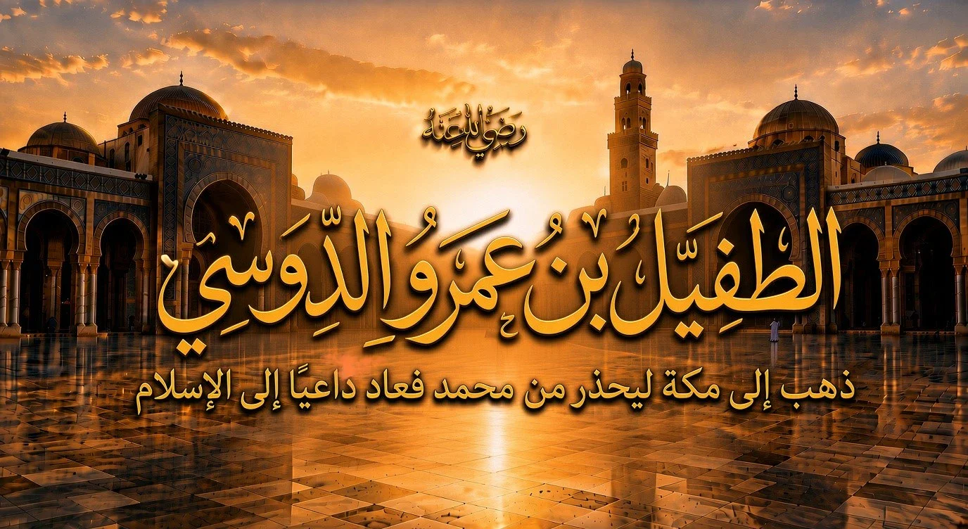 image about الطفيل بن عمرو الدوسي رضي الله عنه.. ذهب إلى مكة ليحذر من محمد فعاد داعيًا إلى الإسلام