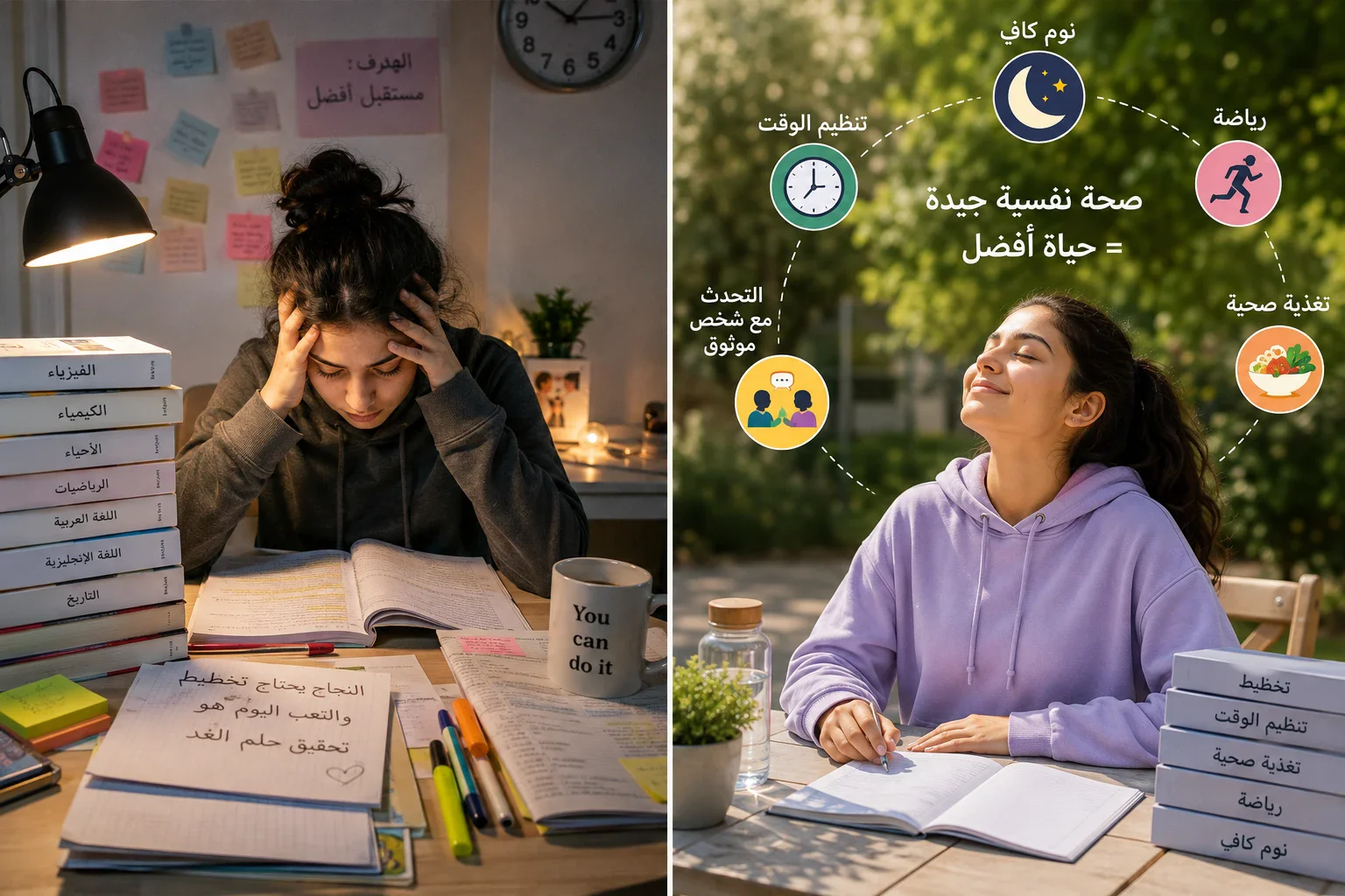 image about الصحة النفسية لطالب الثانوية العامة: مفتاح التركيز والنجاح 