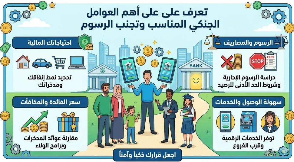 image about كيف تختار حسابًا بنكيًا مناسبًا لاحتياجاتك؟