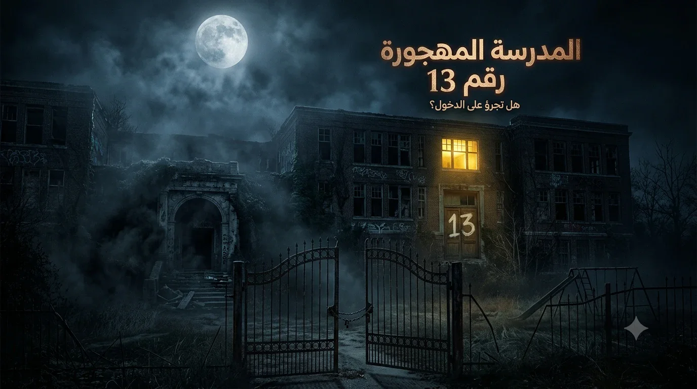 image about المدرسة التي لا يجرؤ أحد على دخولها بعد منتصف الليل | سر الغرفة رقم 13