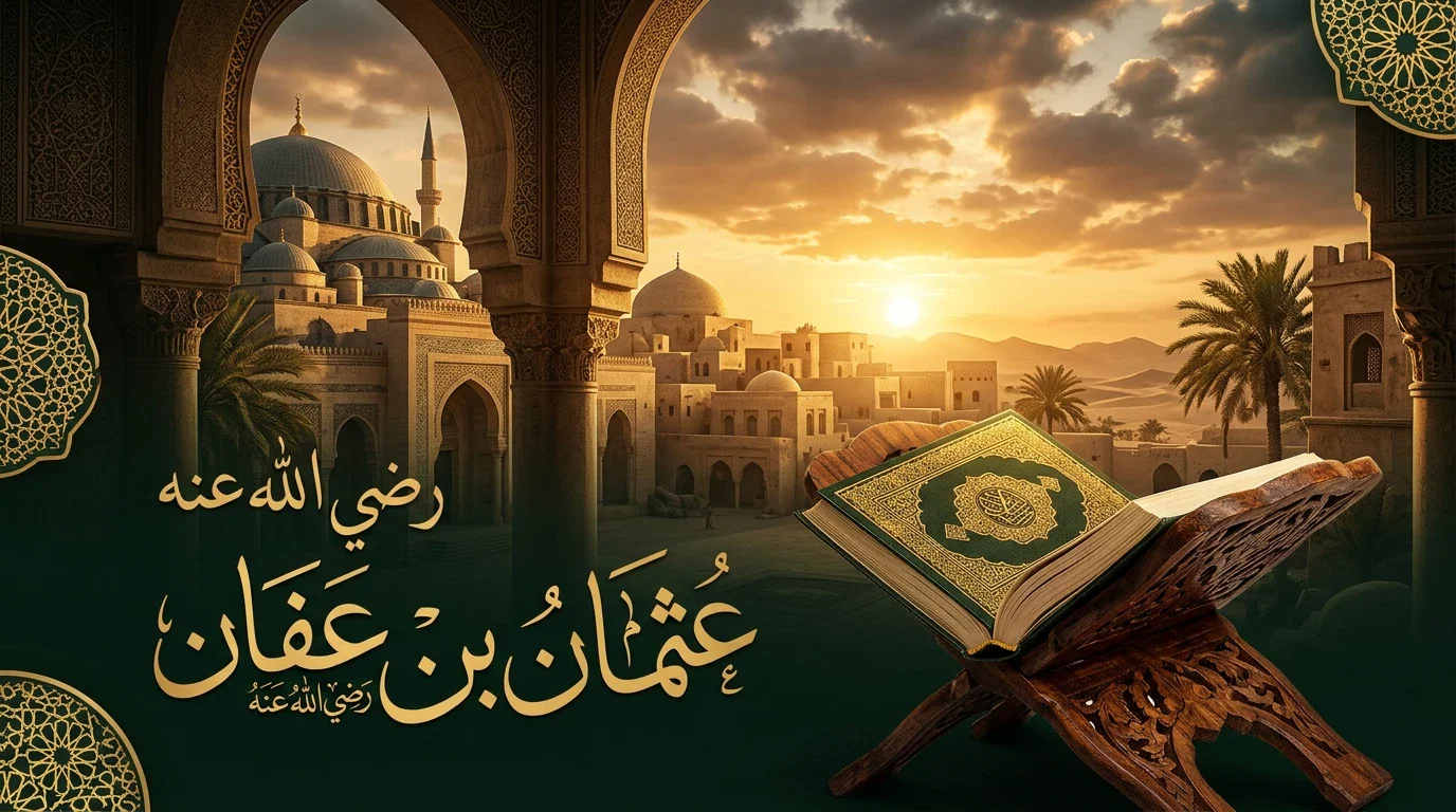 image about عثمان بن عفان رضي الله عنه.. ذو النورين وثالث الخلفاء الراشدين