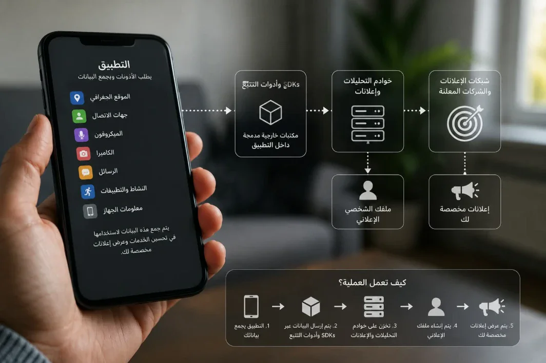 image about لماذا تفكر في شيء ثم يظهر لك إعلان عنه؟ هل هاتفك يتنصت عليك فعلًا؟ 🤔📱