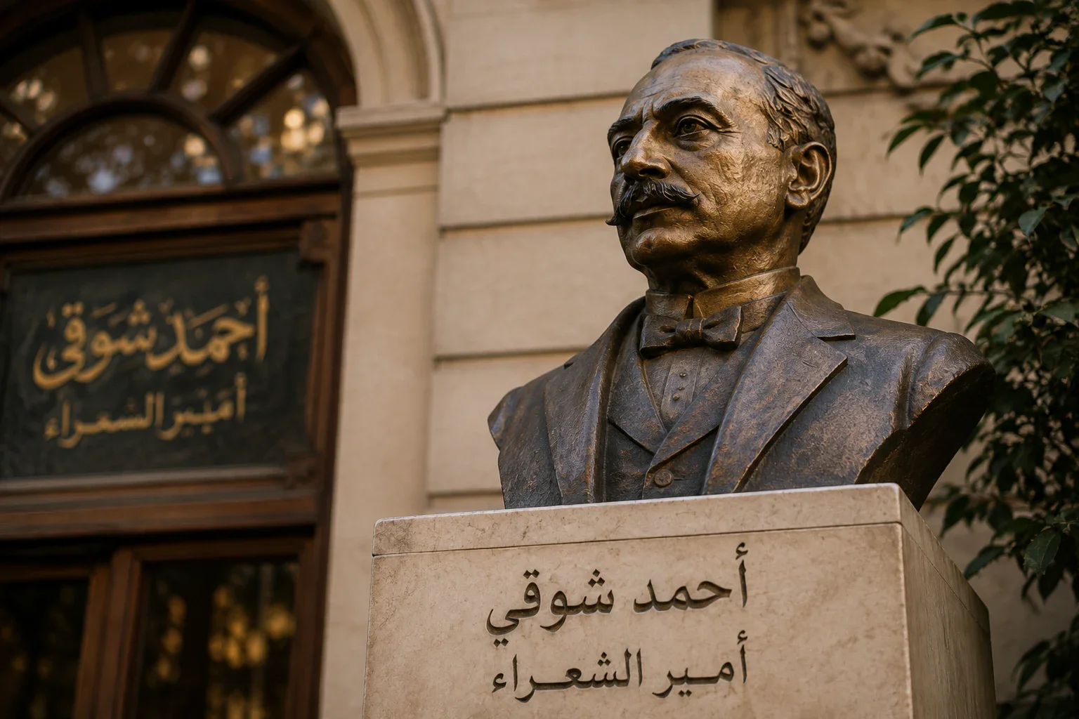 image about نبذة عن الشاعر أحمد شوقي وأهم أعماله
