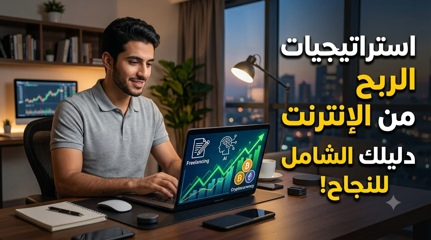 image about الربح من الإنترنت في 2026: أفضل الطرق الحقيقية لبناء دخل إضافي من المنزل