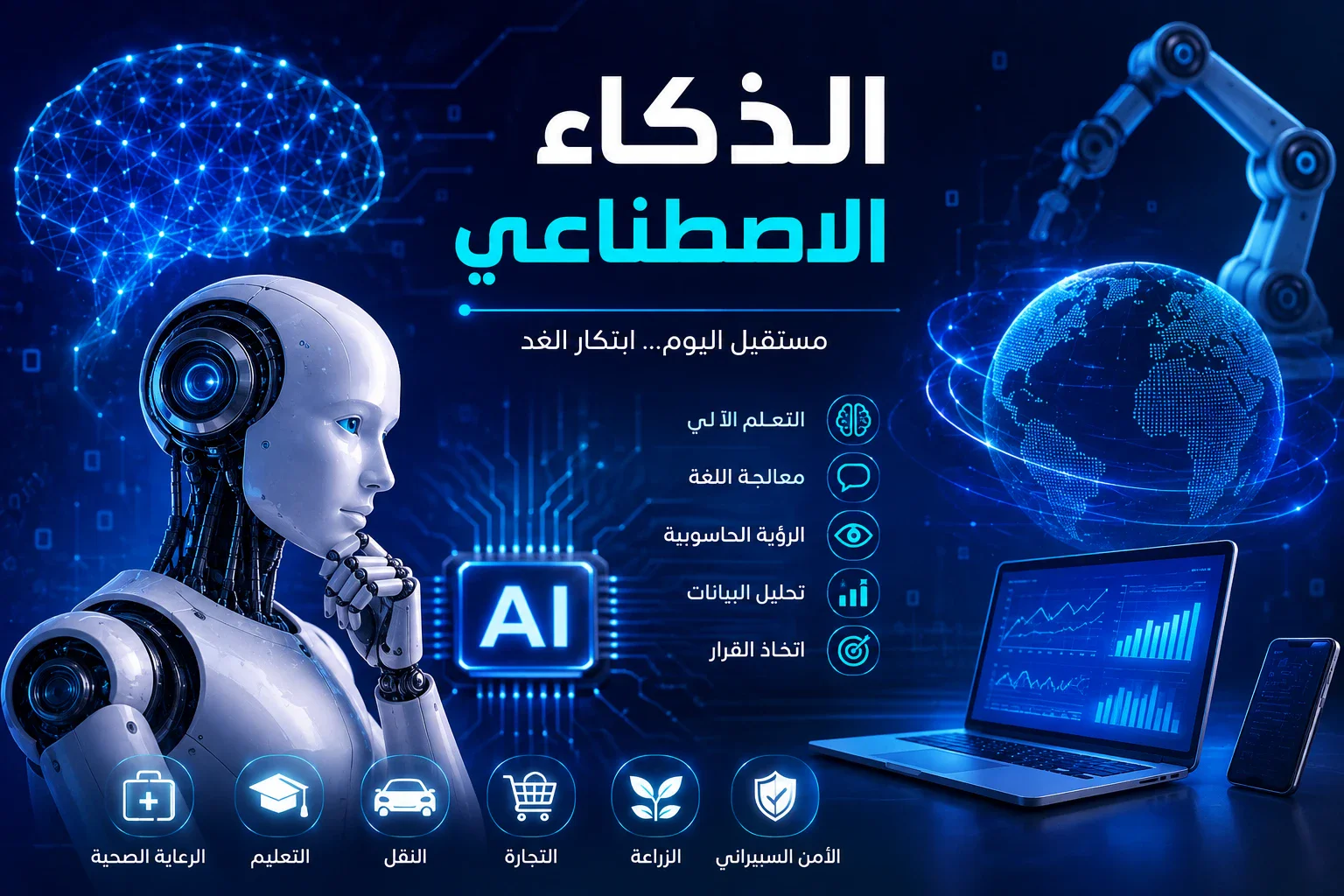 image about الذكاء الاصطناعي وأهميته في حياتنا