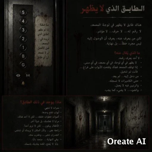 image about الطابق الذي لا يظهر في المصعد