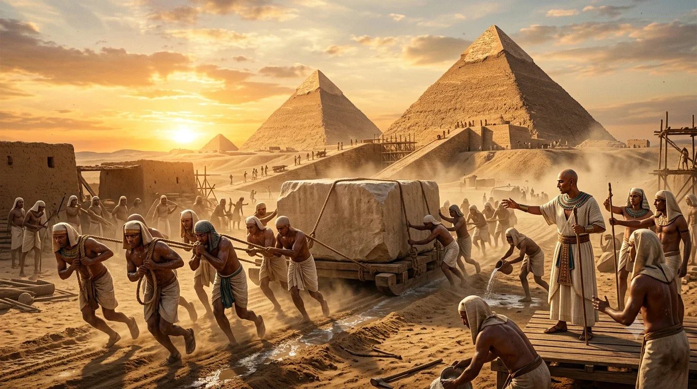 image about بناء الأهرامات: أعجوبة هندسية من مصر القديمة