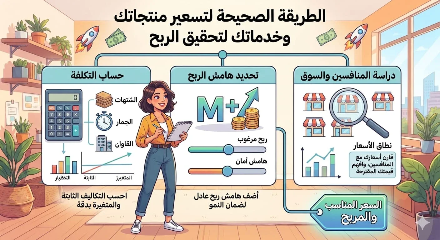 image about كيف تسعر منتجك أو خدمتك بطريقة صحيحة؟