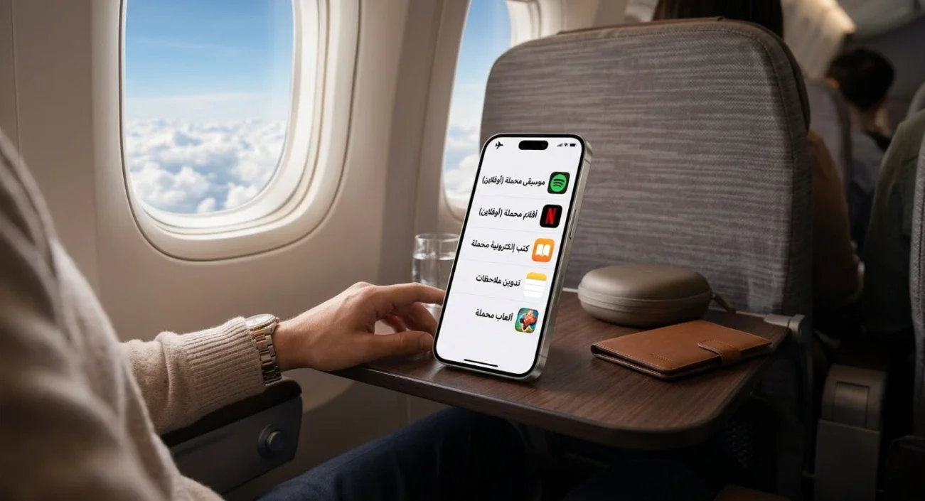 image about ✈️ ماذا يحدث لهاتفك عندما تضعه على وضع الطيران؟ أشياء لا تتوقف كما تظن!