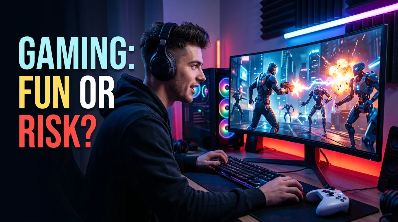 image about Electronic Games: Entertainment, Benefits, and the Risks of Excessive Gaming