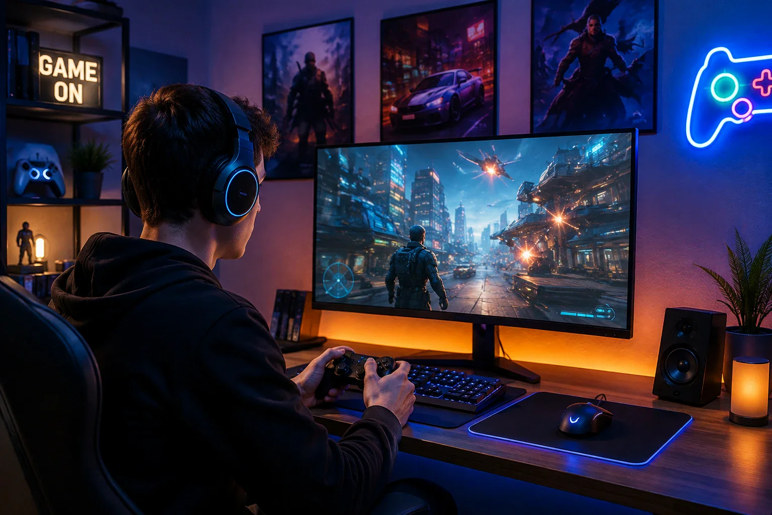 image about Electronic Games: Entertainment, Benefits, and the Risks of Excessive Gaming
