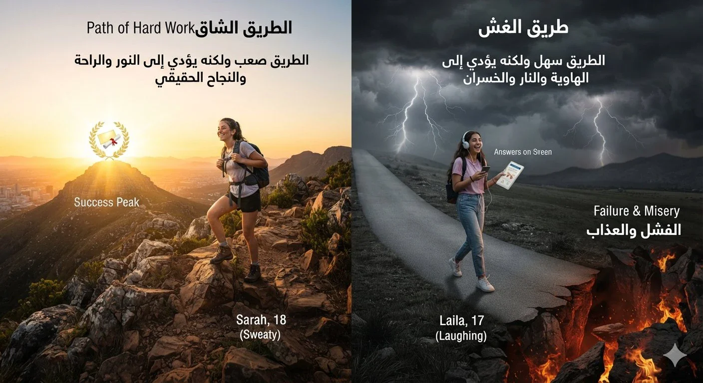 image about قصة نجاح وعبرة: عندما يحدد الرضا بقضاء الله والأمانة معالم المستقبل