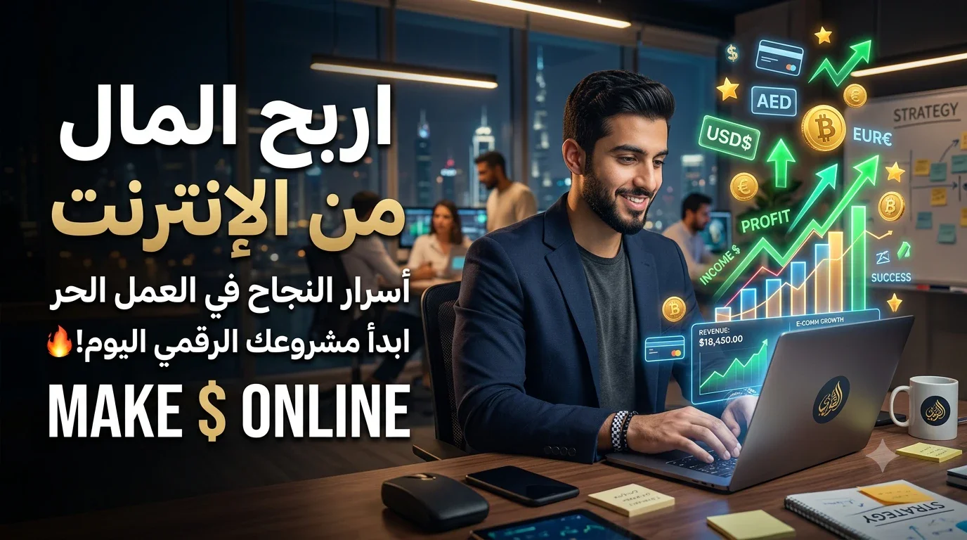 image about الربح من الإنترنت: كيف تبدأ من الصفر وتحقق دخلًا حقيقيًا؟