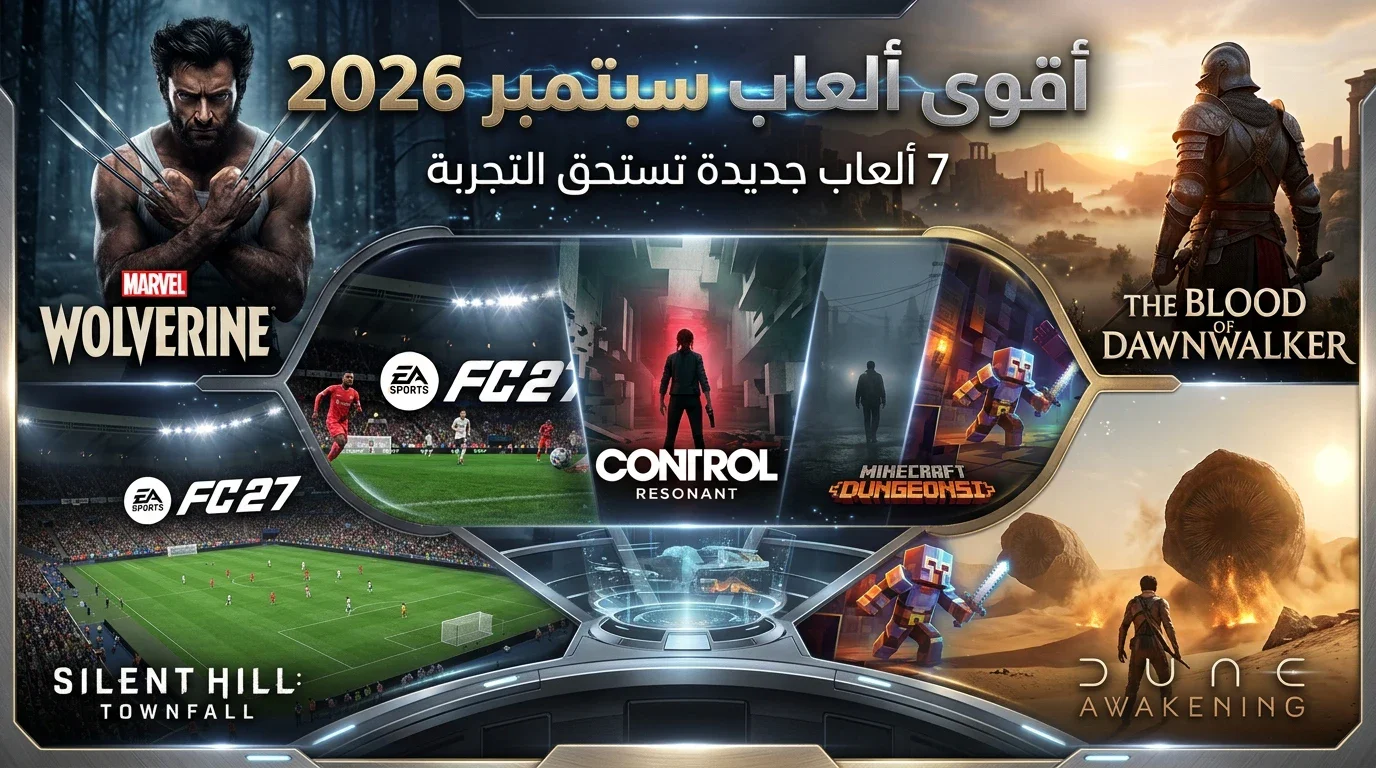 image about أقوى ألعاب سبتمبر 2026: 7 ألعاب جديدة تستحق التجربة على PC وPS5 وXbox