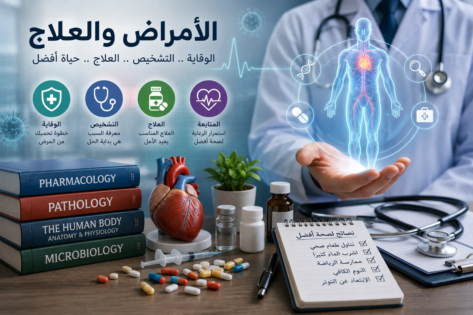 image about الأمراض والعلاج.. كيف تطوّر الطب وأنقذ حياة الملايين؟