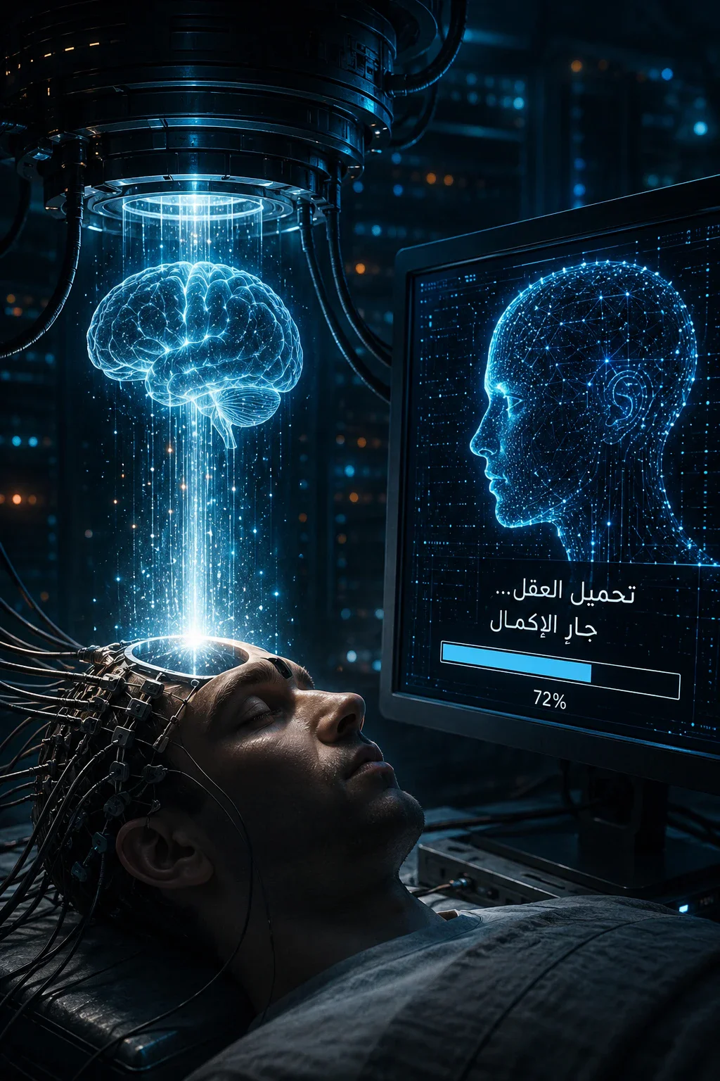 image about ماذا سيحدث لو أستطاع الإنسان تحميل عقله إلى جهاز الكمبيوتر؟