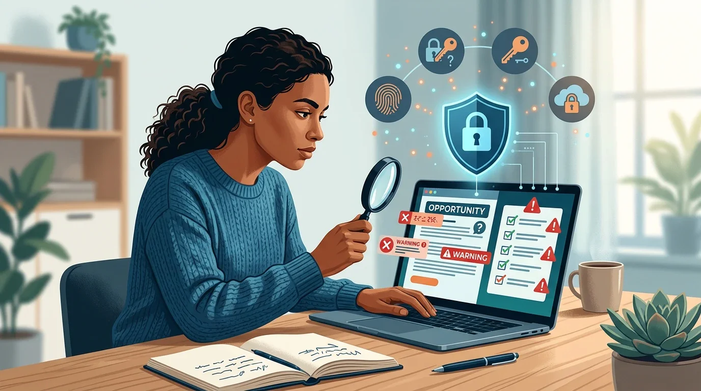 image about  هل تبحث عن شغل أونلاين؟ 9 علامات تكشف فرص الربح الوهمية قبل أن تضيع وقتك